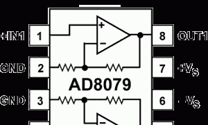 AD8079低噪声放大器(≤10nV/√Hz)参数介绍及中文PDF下载