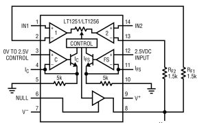 LT1251低噪声放大器(≤10nV/√Hz)参数介绍及中文PDF下载