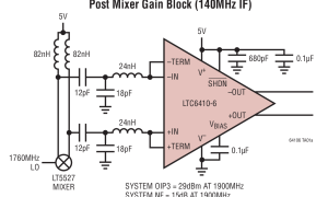 LTC6410-6全差分放大器参数介绍及中文PDF下载