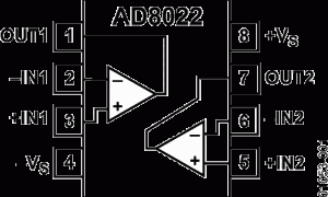 AD8022高压放大器(≥12V)参数介绍及中文PDF下载