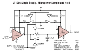 LT1006高压放大器(≥12V)参数介绍及中文PDF下载