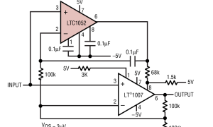 LTC1052高压放大器(≥12V)参数介绍及中文PDF下载