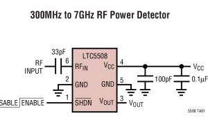 LTC5508包络/峰值检波器参数介绍及中文PDF下载