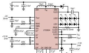 LTC3524多拓扑DC/DC参数介绍及中文PDF下载