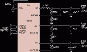 LTC3670内部电源开关降压稳压器参数介绍及中文PDF下载