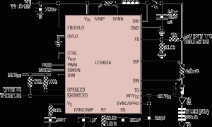 LT3952A多拓扑LED驱动器参数介绍及中文PDF下载