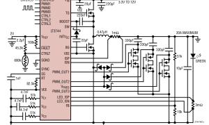 LT3744降压型LED驱动器参数介绍及中文PDF下载