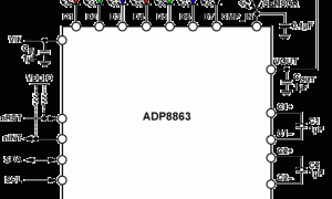 ADP8863升压型LED驱动器参数介绍及中文PDF下载