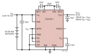 LTC3129-1内部电源开关升降压稳压器参数介绍及中文PDF下载