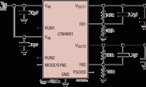 LTM4691µModule降压型稳压器参数介绍及中文PDF下载