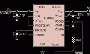 LTM4657µModule降压型稳压器参数介绍及中文PDF下载