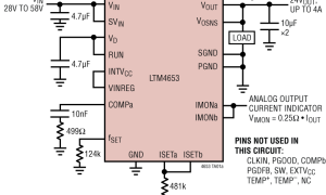 LTM4653µModule降压型稳压器参数介绍及中文PDF下载