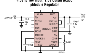 LTM4649µModule降压型稳压器参数介绍及中文PDF下载