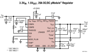 LTM4639µModule降压型稳压器参数介绍及中文PDF下载