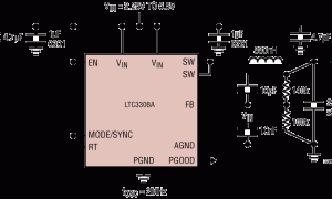 LTC3308A超低噪声稳压器参数介绍及中文PDF下载