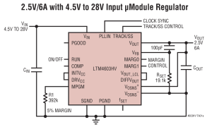 LTM4603HVµModule降压型稳压器参数介绍及中文PDF下载