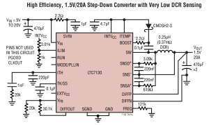 LTC7130内部电源开关降压稳压器参数介绍及中文PDF下载