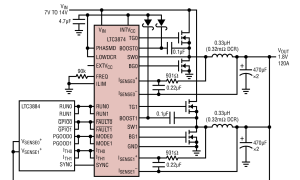 LTC3874外部开关电源降压型控制器参数介绍及中文PDF下载