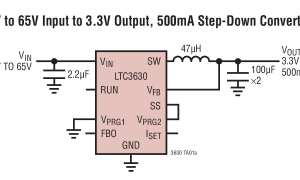 LTC3630内部电源开关降压稳压器参数介绍及中文PDF下载
