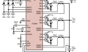 LTC3829外部开关电源降压型控制器参数介绍及中文PDF下载