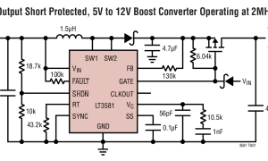 LT3581LCD/CCD/OLED偏置参数介绍及中文PDF下载