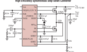 LTC3851A外部开关电源降压型控制器参数介绍及中文PDF下载
