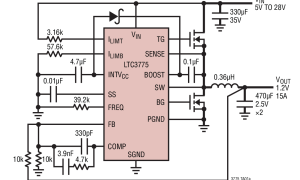LTC3775外部开关电源降压型控制器参数介绍及中文PDF下载