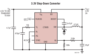 LT3685内部电源开关降压稳压器参数介绍及中文PDF下载