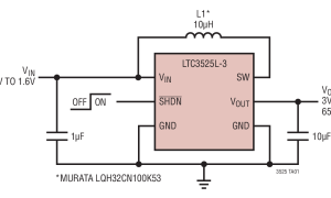 LTC3525L-3微功耗升压稳压器参数介绍及中文PDF下载