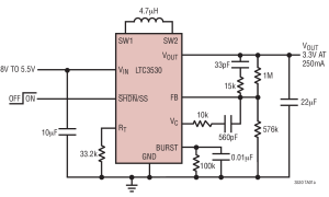 LTC3530内部电源开关升降压稳压器参数介绍及中文PDF下载