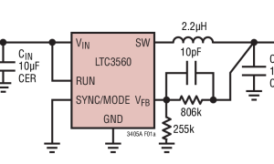 LTC3560微功率降压型稳压器参数介绍及中文PDF下载