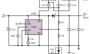 LT3489LCD/CCD/OLED偏置参数介绍及中文PDF下载