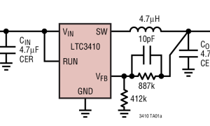 LTC3410内部电源开关降压稳压器参数介绍及中文PDF下载