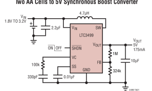 LTC3499微功耗升压稳压器参数介绍及中文PDF下载