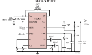 LTC3458内部电源开关升压稳压器参数介绍及中文PDF下载