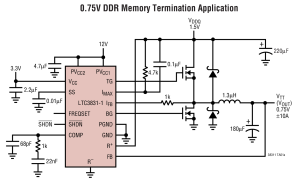 LTC3831-1DDR存储器/总线端接参数介绍及中文PDF下载