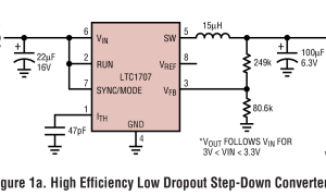LTC1707内部电源开关降压稳压器参数介绍及中文PDF下载