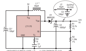 LT1170SEPIC稳压器参数介绍及中文PDF下载