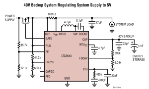 LTC3643超级电容器充电器参数介绍及中文PDF下载