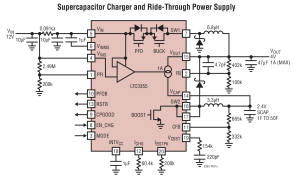 LTC3355超级电容器充电器参数介绍及中文PDF下载