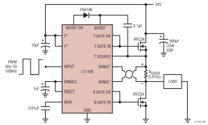 LT1158桥式驱动器参数介绍及中文PDF下载